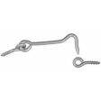 Hook & Eye, Stainless Steel, 4-In. Online Hot Sale