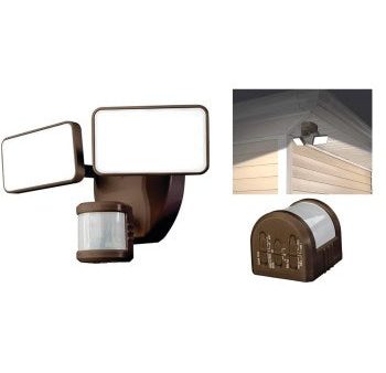 Heath Zenith HZ-5867-BZ Motion Activated LED Security Light, Bronze Finish ~ Approx 11 Cheap