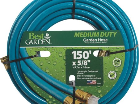 Best Garden 5 8 In. Dia. x 150 Ft. L. Medium-Duty Rubber & Vinyl Garden Hose Discount