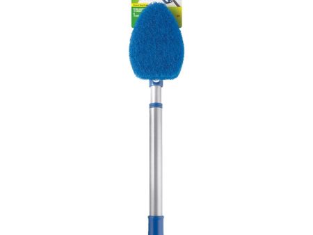 3M Scotch-Gard Long Handled Shower & Bath Scrubber with Handle For Discount