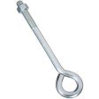 Eye Bolt With Hex Nut, Zinc, 3 4 x 12-In. Online Hot Sale