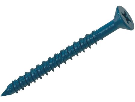 Hillman 1 4 In. x 2-3 4 In. Flat Concrete Screw Anchor (100 Ct.) For Cheap