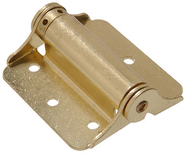 3  BRASS PLATED ADH SPG DR HNGE Online now