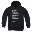 FRIENDS : REUNION NAMES YOUTH PULL OVER HOODIE Black XL Online Sale