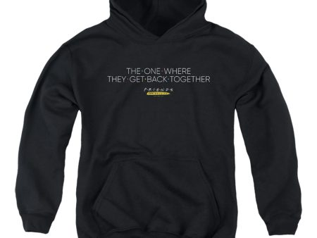 FRIENDS : THE ONE WITH REUNION YOUTH PULL OVER HOODIE Black XL on Sale