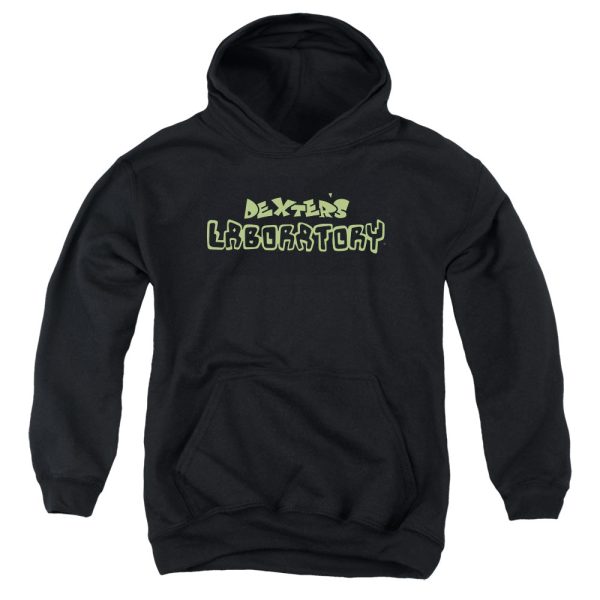 DEXTER S LABORATORY : DEXTER S LOGO YOUTH PULL OVER HOODIE Black XL Discount