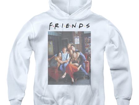 FRIENDS : CHARACTERS 2 YOUTH PULL OVER HOODIE White XL on Sale