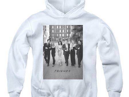 FRIENDS : WALK THE STREETS YOUTH PULL OVER HOODIE White MD Online now