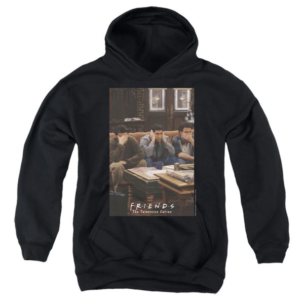 FRIENDS : HEAR SPEAK SEE NO EVIL YOUTH PULL OVER HOODIE Black MD Hot on Sale