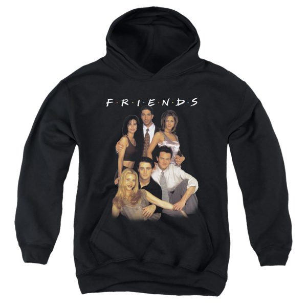 FRIENDS : STAND TOGETHER YOUTH PULL OVER HOODIE Black MD Online Sale