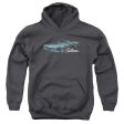 OLDSMOBILE : 68 CUTLASS YOUTH PULL OVER HOODIE Charcoal SM Fashion