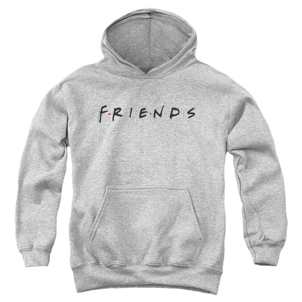 FRIENDS : TITLES YOUTH PULL OVER HOODIE Athletic Heather LG Sale