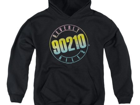 90210 : COLOR BLEND LOGO YOUTH PULL-OVER HOODIE Black LG Online now