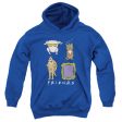 FRIENDS : SYMBOLS YOUTH PULL OVER HOODIE Royal Blue MD For Cheap