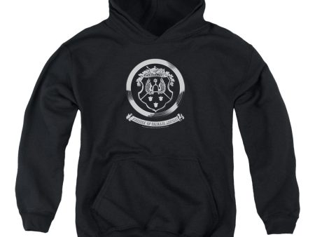 OLDSMOBILE : 1930S CREST EMBLEM YOUTH PULL OVER HOODIE Black SM Sale