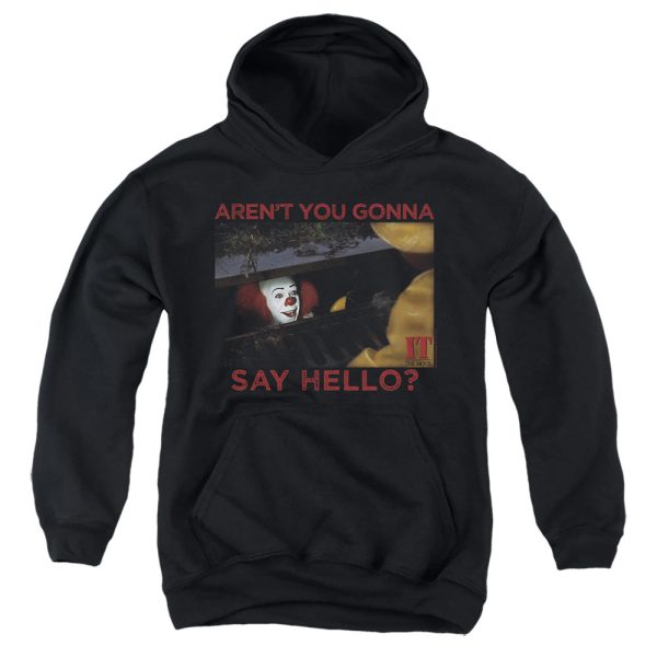 IT 1990 : HELLO YOUTH PULL OVER HOODIE Black XL Sale