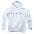 FRIENDS : LOGO YOUTH PULL OVER HOODIE White XL on Sale