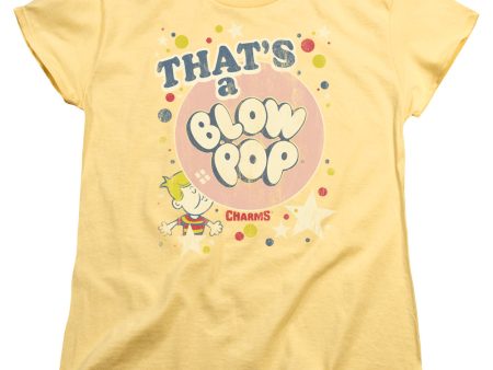 TOOTSIE ROLL : THAT S A BLOW POP S\S WOMENS TEE BANANA 2X Discount