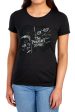 TWILIGHT ZONE : STRANGE FACES S\S WOMENS TEE BLACK SM Online Hot Sale