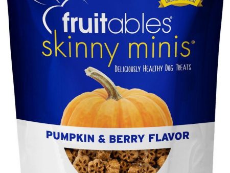 Fruitables Skinny Mini Pumpkin & Blueberry Dog Treats Online Hot Sale