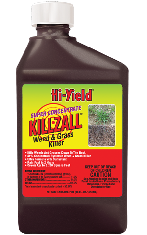 Hi-Yield SUPER CONCENTRATE KILLZALL WEED & GRASS KILLER For Sale