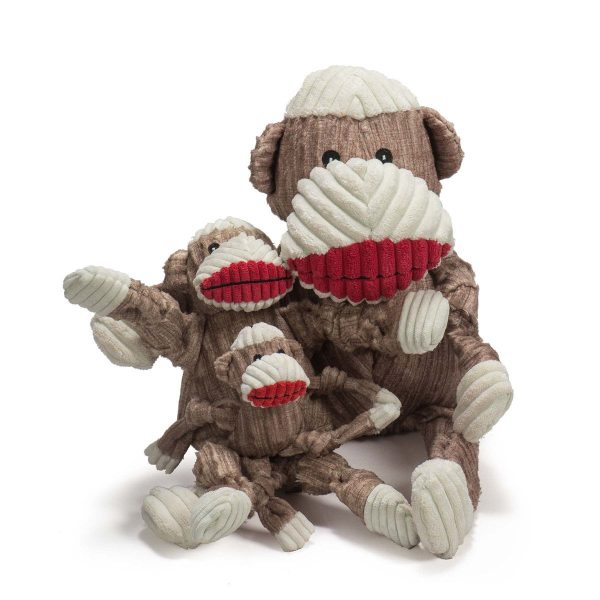 HuggleHounds The Original Sock Monkey Knottie™ Dog Toy Online