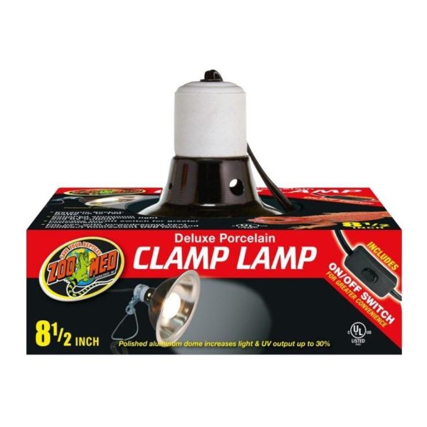 DELUXE PORCELAIN CLAMP LAMP Online Sale