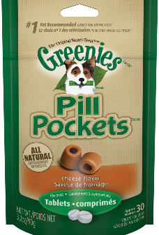 Greenies Pill Pockets Canine Cheese Flavor Dog Treats For Discount