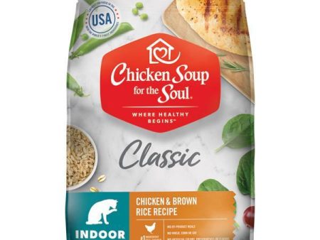 Chicken Soup For The Soul Indoor Recipe with Chicken & Brown Dry Cat Food Cheap